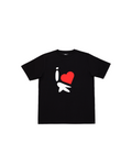 i love pexh tee black