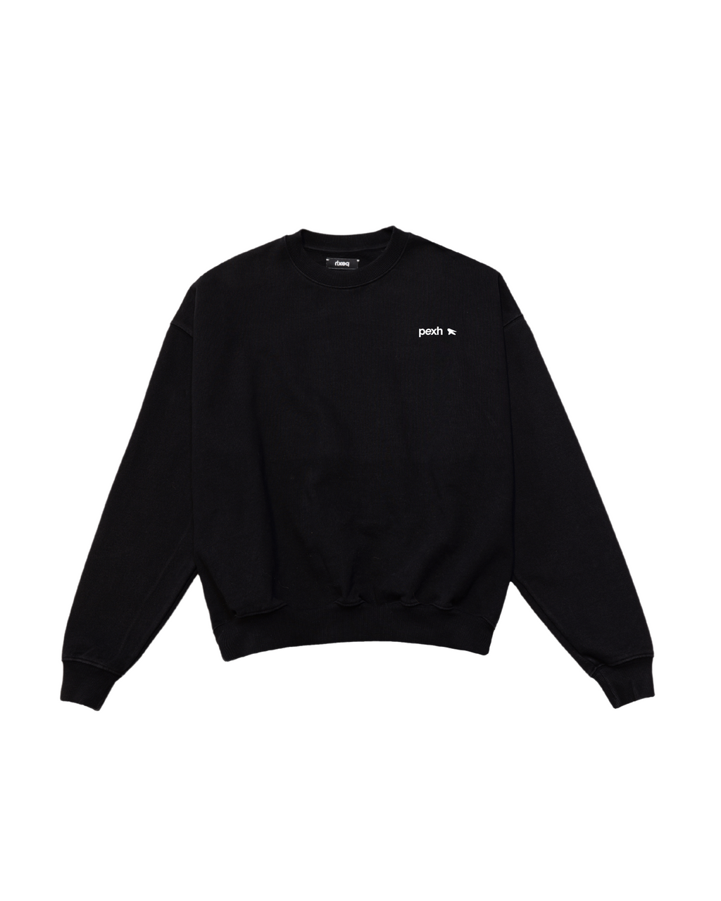 pexh oversized crewneck black