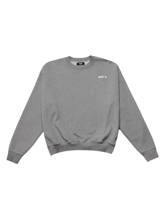 pexh oversized crewneck grey