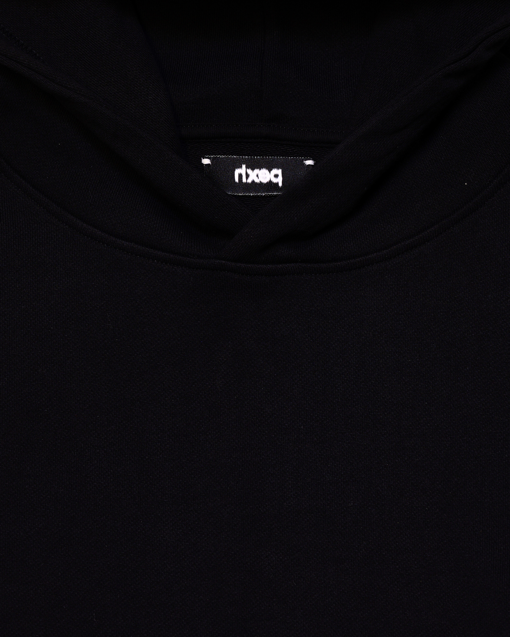 pexh bubble oversized hoodie black