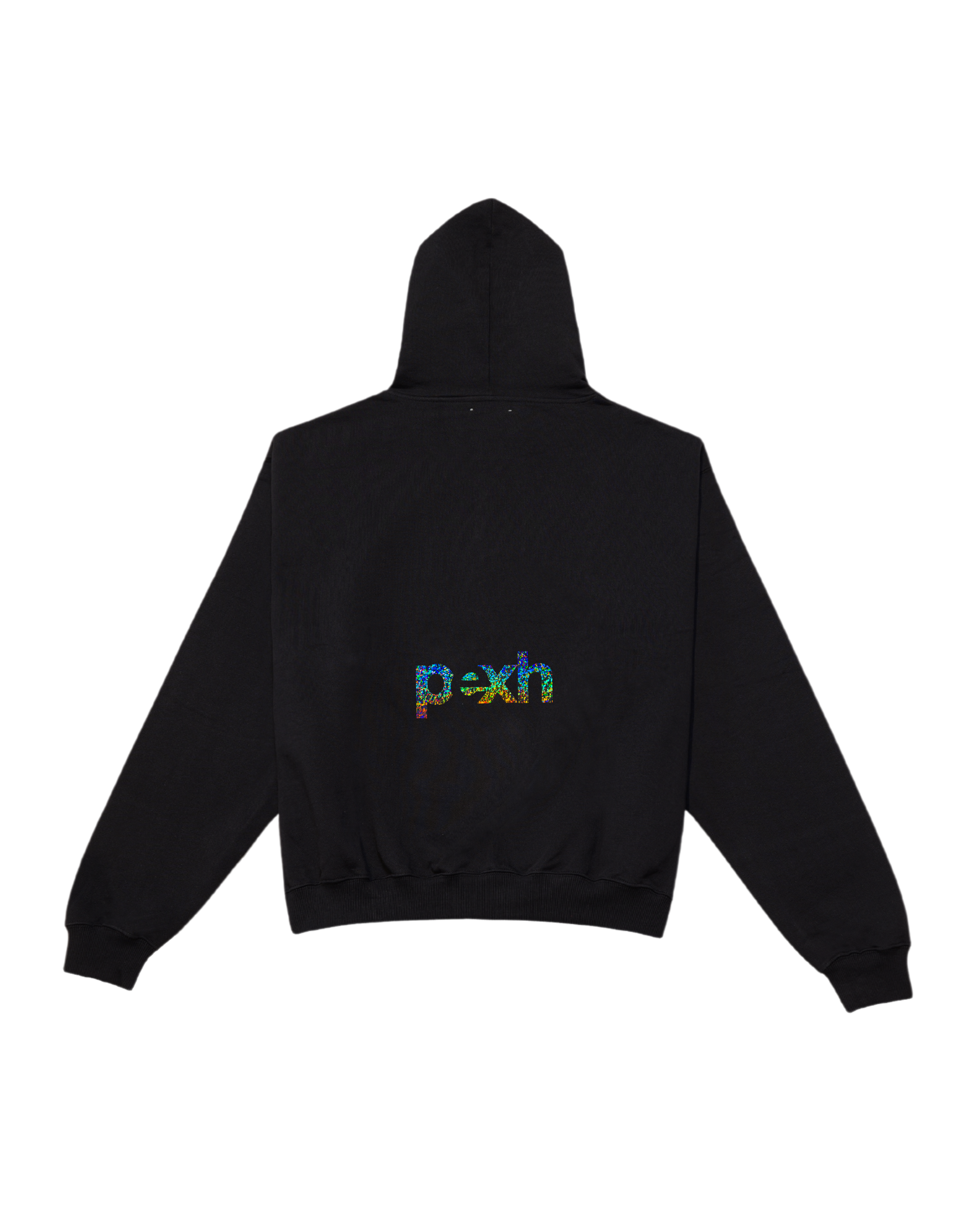 pexh oversized hoodie crystal black
