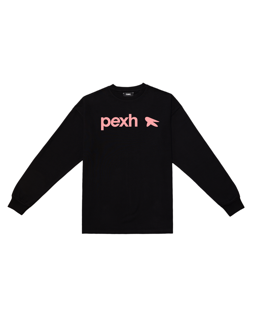 pexh oversized long sleeve pink black