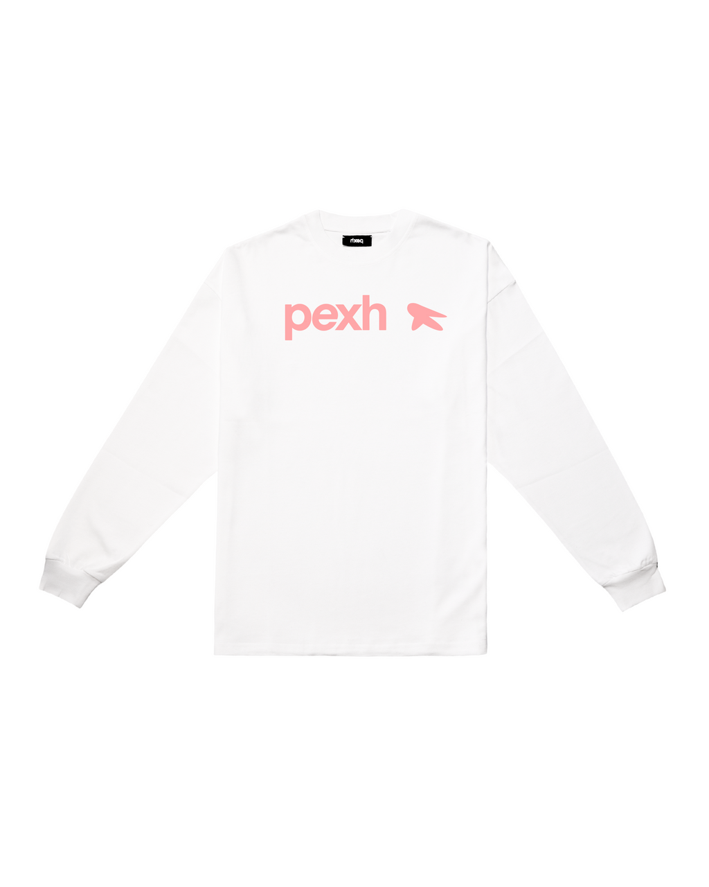 pexh oversized long sleeve pink white