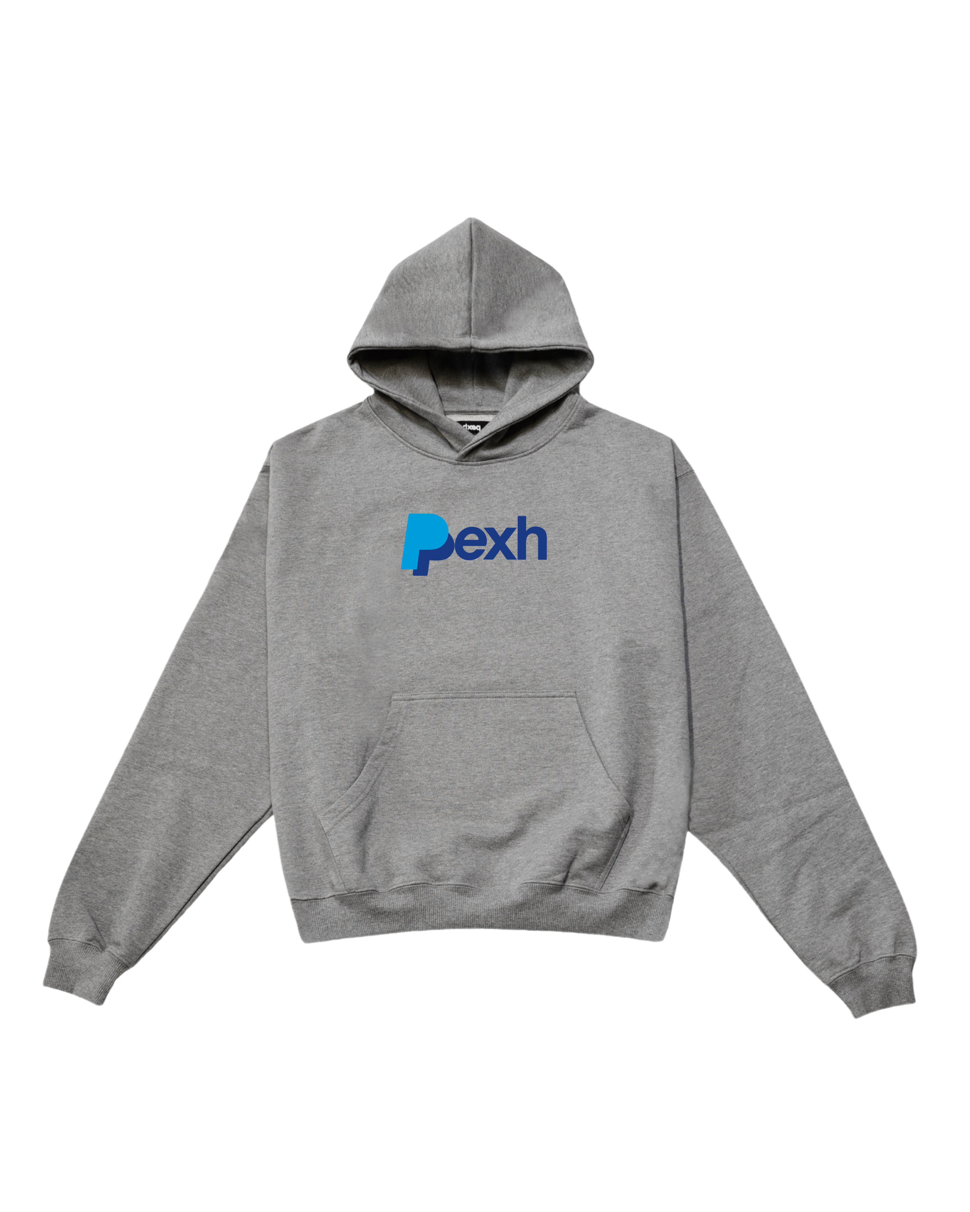 pexh paypal oversized hoodie grey