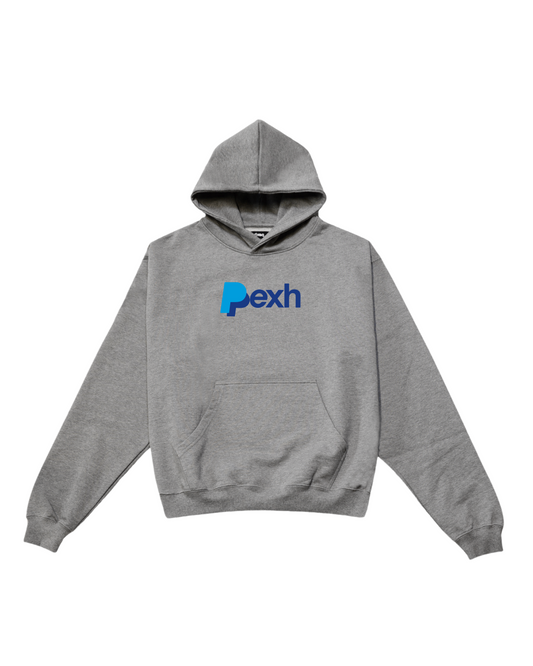 pexh paypal oversized hoodie grey